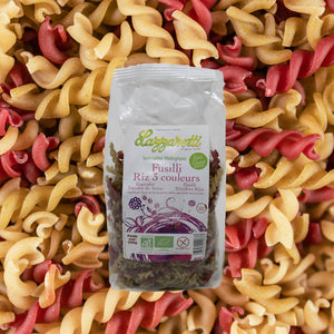 Fusilli di Riso 3 colori Gluten Free BIO IT BIO 009 FF89