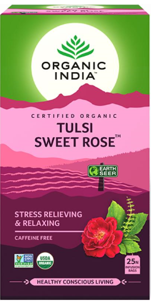 Tulsi Sweet Rose Bio 25 bustine
